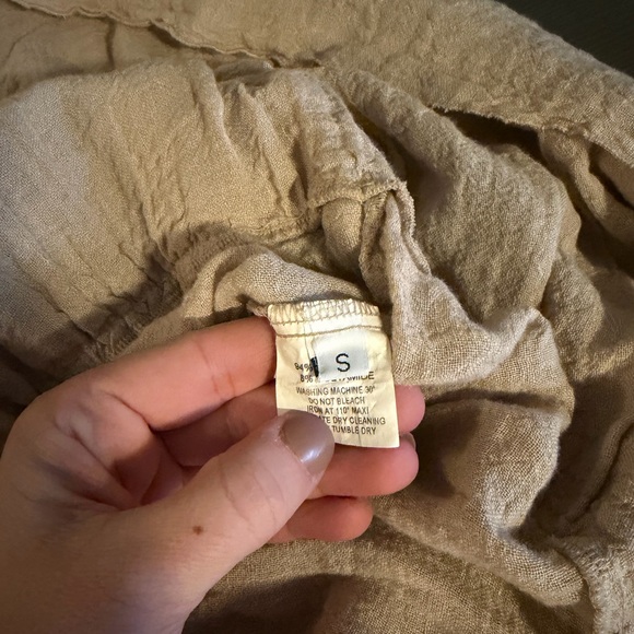 Les Ours Tiered Linen Dress - Picture 6 of 7